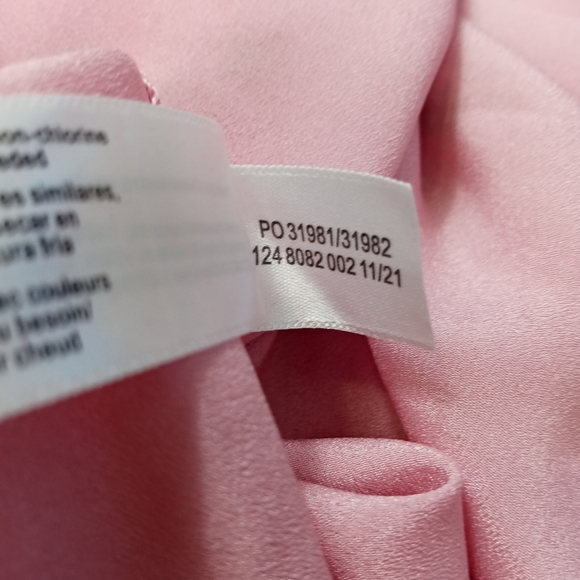 Eloquii pink and red heart textured mini dress Women's Plus Size 20 Fit & Flare - Picture 13 of 13